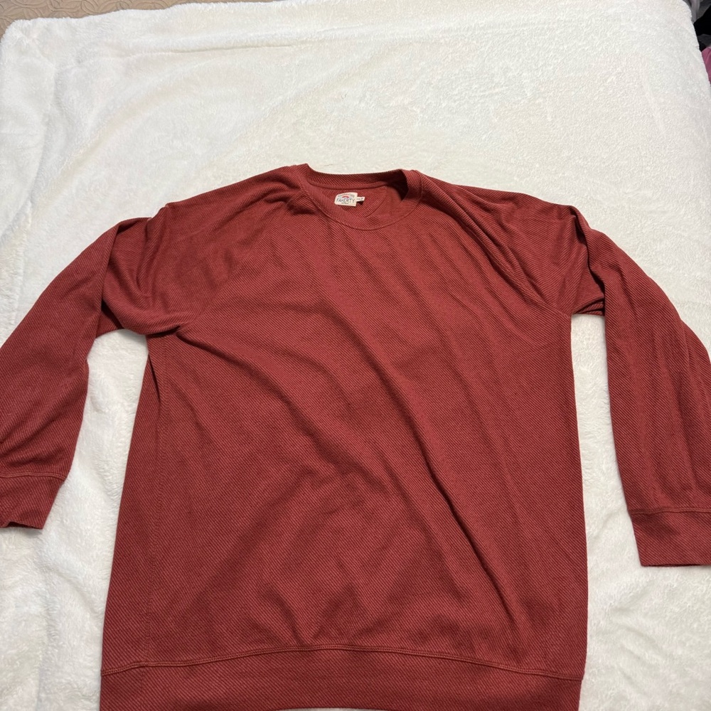 Faherty men’s crewneck twill crew neck